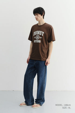UNISEX CLASSIC LOGO T-SHIRT BROWN