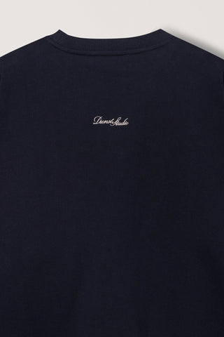 UNISEX ARCH LOGO SWEATSHIRT FRENCH NAVY