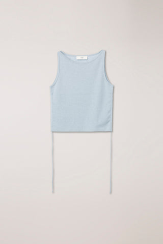 LAYERING KNIT TOP SOFT BLUE
