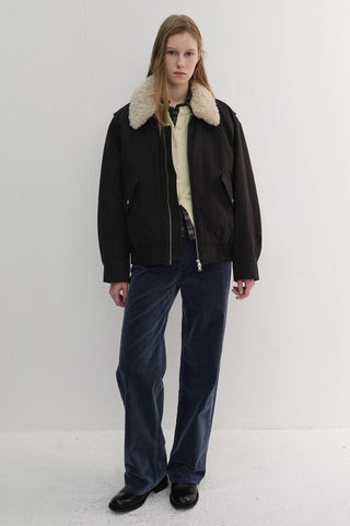 UNISEX FLIGHT PADDED JACKET BLACK