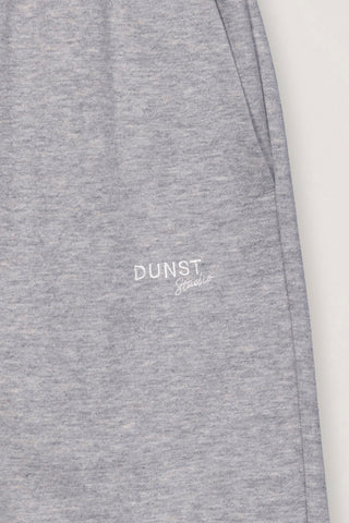 UNISEX LOGO SWEAT SHORTS MELANGE GREY