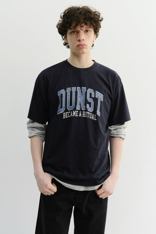 UNISEX VINTAGE ARCH LOGO T-SHIRT FRENCH NAVY