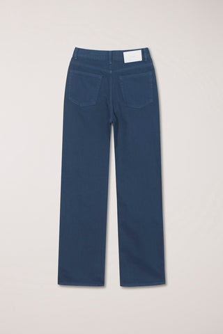 ESSENTIAL STRAIGHT COLORED JEANS BLUE NAVY