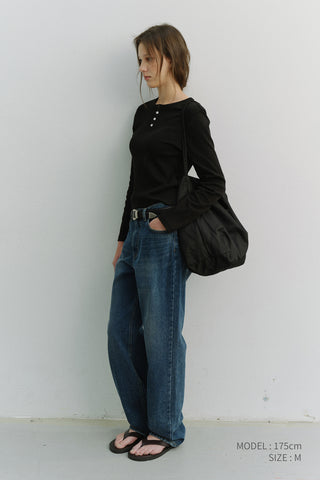 LOOSE JEANS VINTAGE BLUE