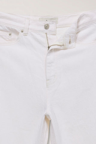 SUMMER STRAIGHT JEANS ECRU