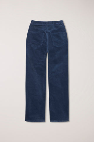 90S WIDE CORDUROY JEANS WASHED BLUE