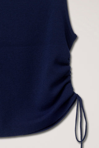 LAYERING KNIT TOP NAVY