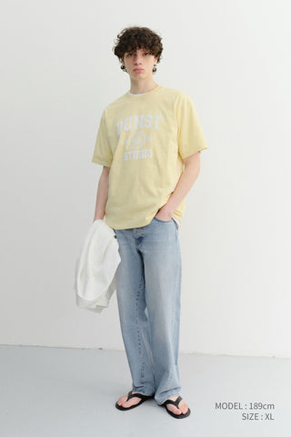 UNISEX CLASSIC LOGO T-SHIRT LEMON