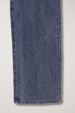 ESSENTIAL STRAIGHT FULL LENGTH JEANS CLASSIC BLUE