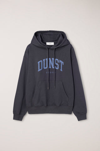 UNISEX ARCH LOGO HOODIE CHARCOAL GREY