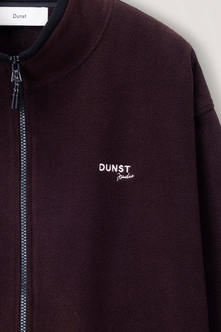 UNISEX ZIP-UP FLEECE SWEATSHIRT CHOCO BROWN