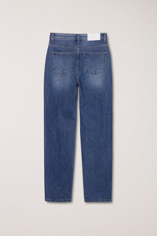 ESSENTIAL STRAIGHT JEANS BRUSHED BLUE