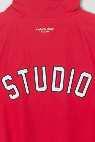 UNISEX LOGO WINDBREAKER RED