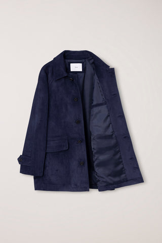 UNISEX LILY ALTER-SUEDE HALF JACKET BLUE NAVY