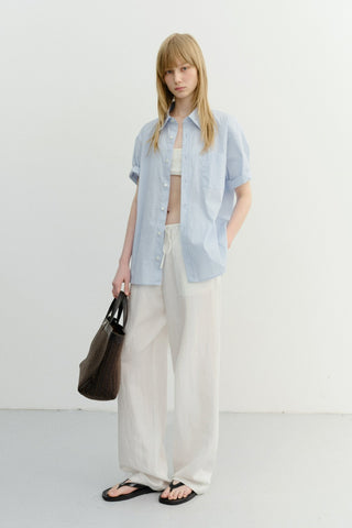 SUMMER STRING PANTS IVORY