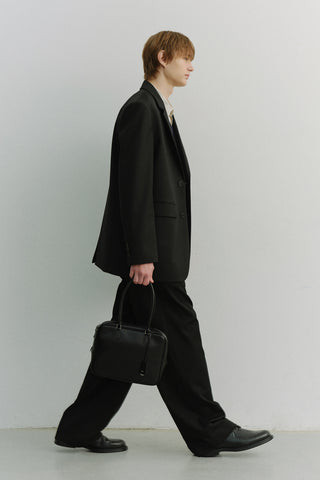 CLASSIC 28 LEATHER BAG BLACK