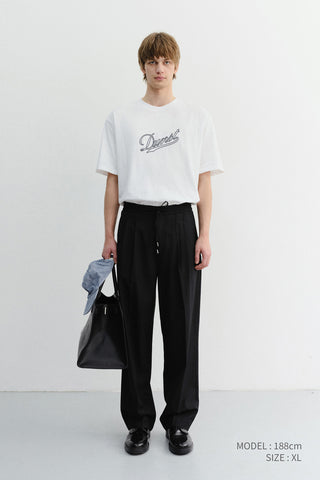 UNISEX CHAIN LOGO T-SHIRT OFF WHITE