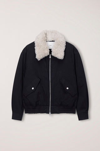 UNISEX FLIGHT PADDED JACKET BLACK