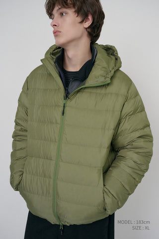 UNISEX LIGHT GOOSE DOWN JACKET OLIVE