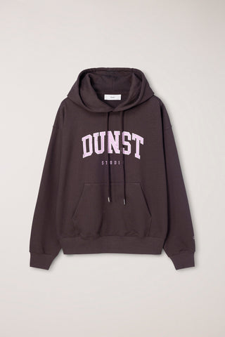 UNISEX ARCH LOGO HOODIE BROWN
