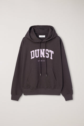 UNISEX ARCH LOGO HOODIE BROWN