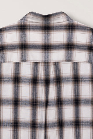 UNISEX WINTER FLANNEL CHECKED SHIRT BEIGE