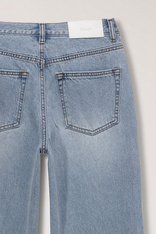 SUMMER RELAXED WIDE JEANS LIGHT BLUE