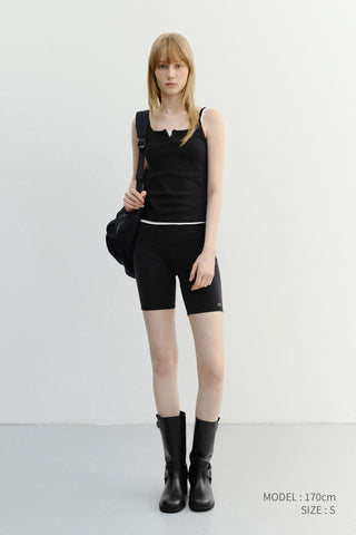PETIT SLEEVELESS TOP BLACK
