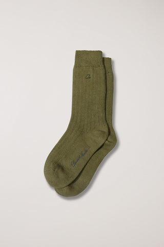 CLASSIC LOGO SOCKS KHAKI