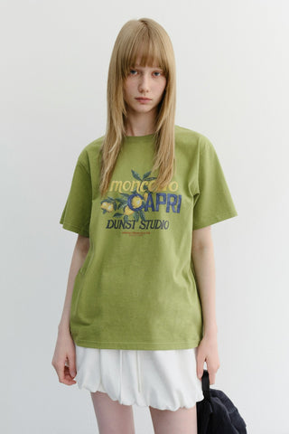 UNISEX LIMONCELLO T-SHIRT OLIVE GREEN