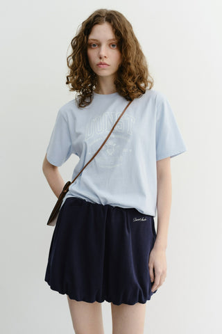 UNISEX CUPID ARCH LOGO T-SHIRT SOFT BLUE