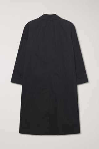 UNISEX REFINED MAC COAT BLACK