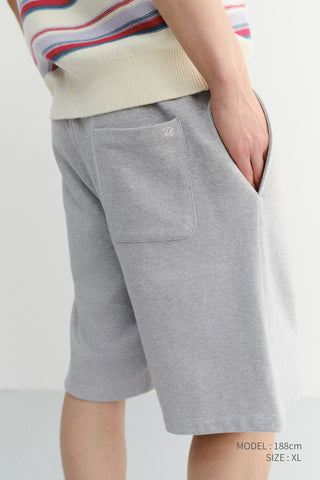 UNISEX PIGMENT RELAXED BEACH SHORTS MELANGE GREY