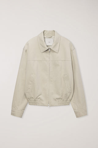 UNISEX COLLARED BLOUSON JACKET SEASALT GREY