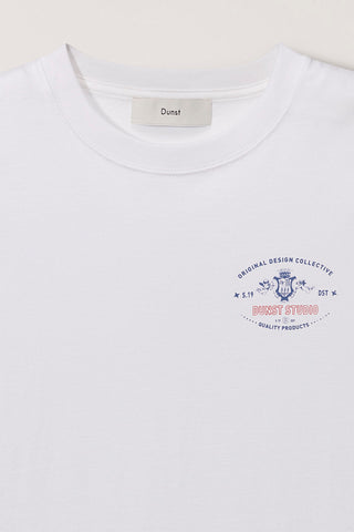 UNISEX CUPID ARCH BACK LOGO T-SHIRT OFF WHITE