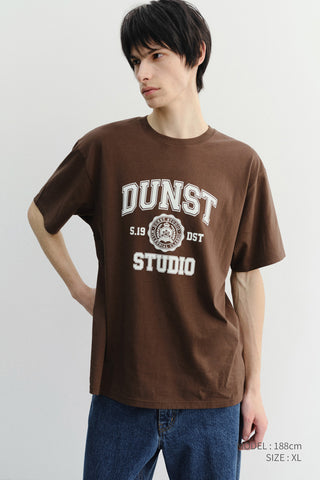 UNISEX CLASSIC LOGO T-SHIRT BROWN