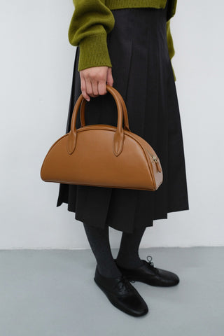 CLASSIC BOWLING BAG TAN
