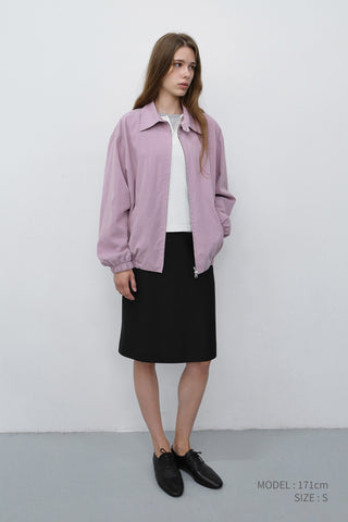 BIAS MIDI STRIPED SKIRT BLACK STRIPE