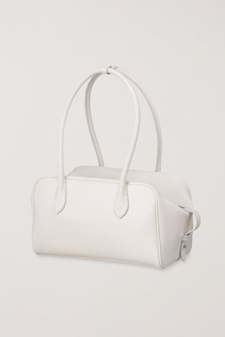 SOFT FRAME COMPACT SHOULDER BAG IVORY