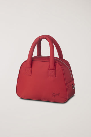 NYLON BOSTON TOTE BAG RED