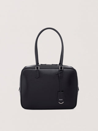 CLASSIC 28 LEATHER BAG BLACK