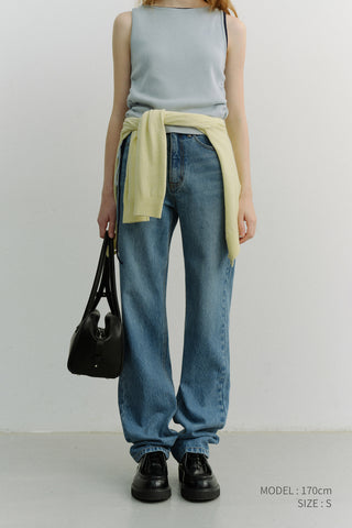 FULL LENGTH SLIM JEANS CLASSIC BLUE