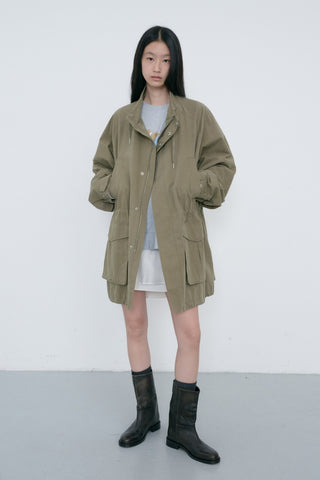 UNISEX MODERN FIELD JACKET SOFT KHAKI