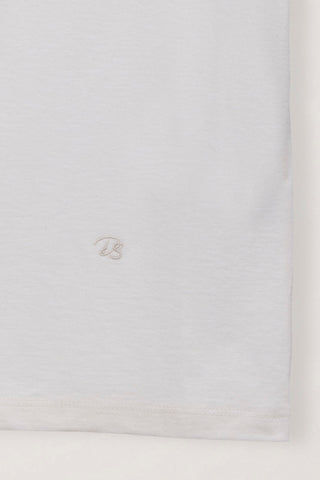 ESSENTIAL ROLL NECK TOP OFF WHITE