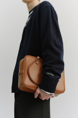 CLASSIC 28 LEATHER BAG TAN