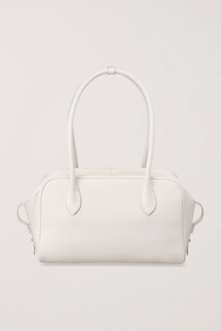 SOFT FRAME COMPACT SHOULDER BAG IVORY