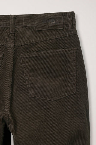 90S WIDE CORDUROY JEANS BROWN