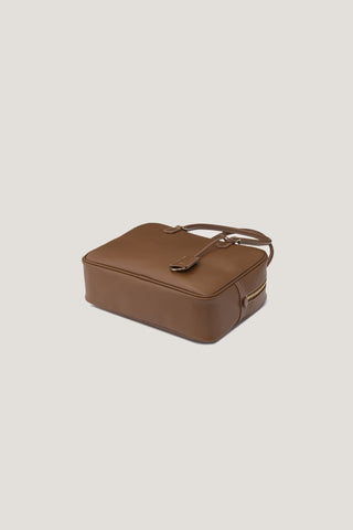 CLASSIC 28 LEATHER BAG TAN