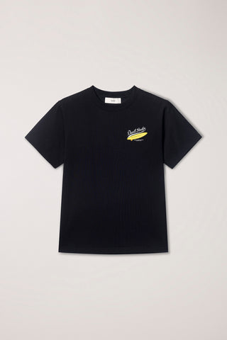 UNISEX SUMMER HOLIDAY SURF BOARD T-SHIRT BLACK