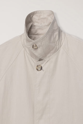 UNISEX REFINED MAC COAT BEIGE